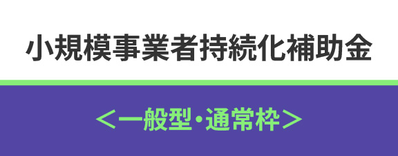 持続化補助金（一般型・通常枠）